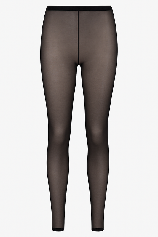 Legging Tulle Nero - MAHR