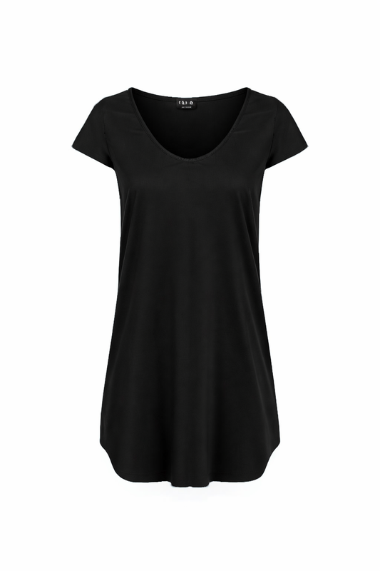 Maxi Shirt Enzo sartoriale col. Nero Matt