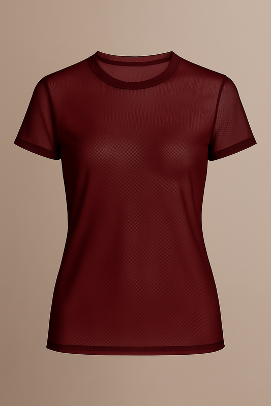 Maglia Basic Tulle Vigneto - MAHR