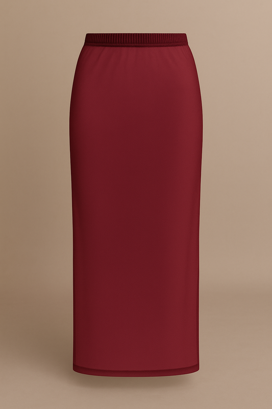 Gonna Tubino Tulle Vigneto - MAHR