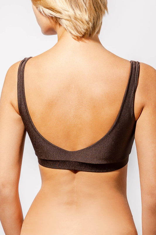 Top Clara Seppia Glossy - MAHR