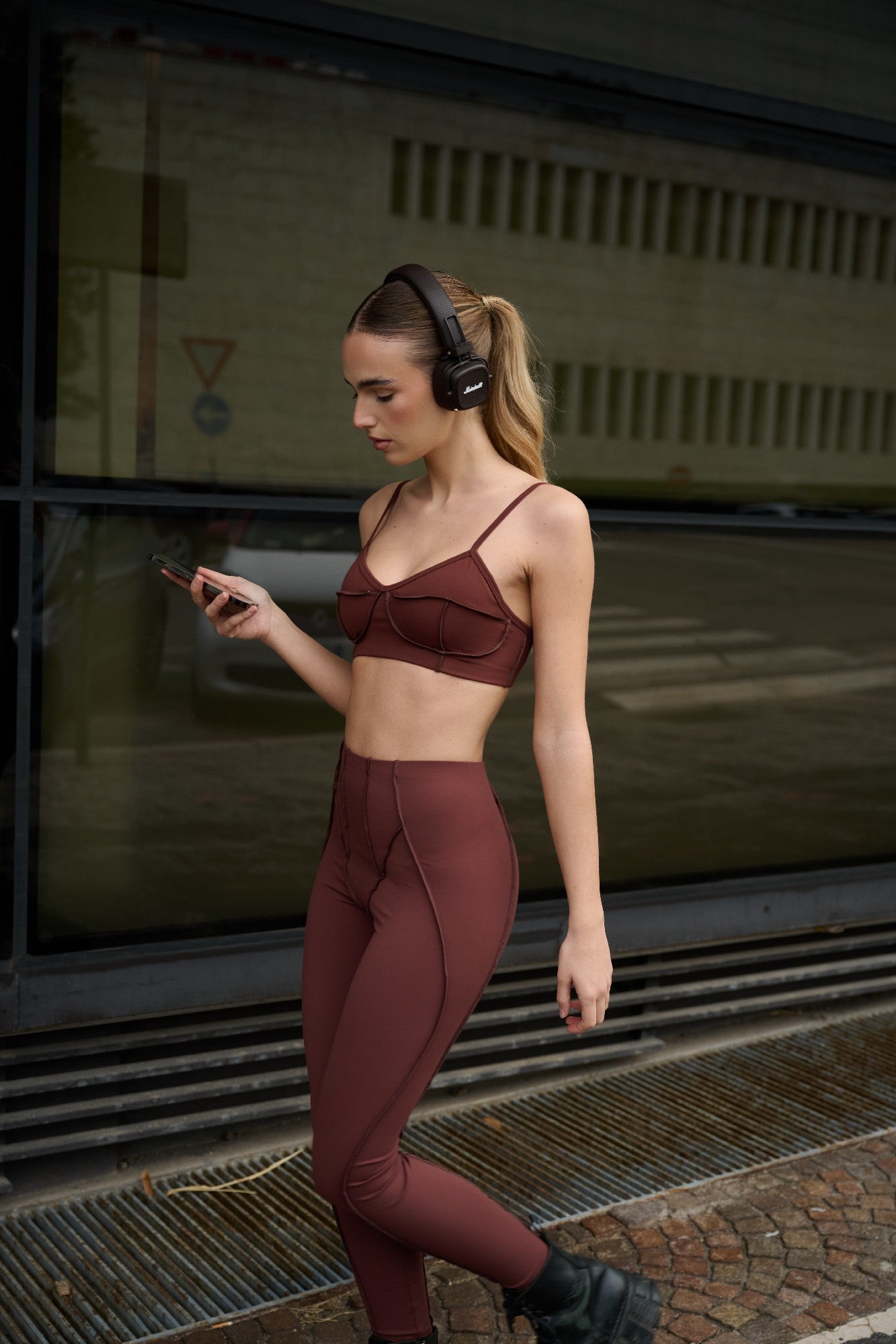 Sculpt Legging Cioccolato