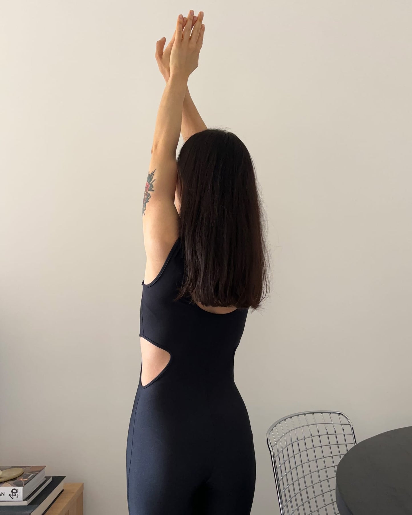 Martha Jumpsuit Nero Matt - MAHR