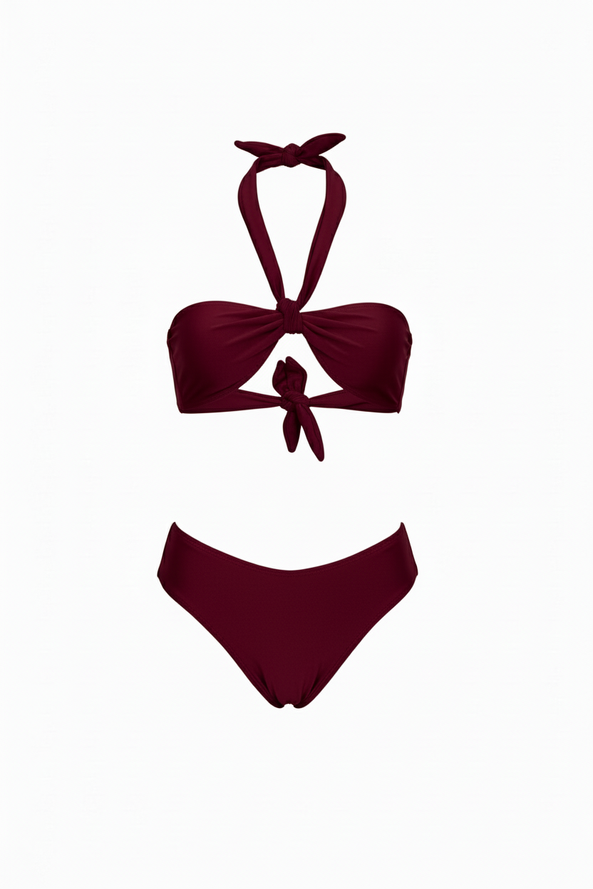Bikini sartoriale Fascia col. Babylon Matt