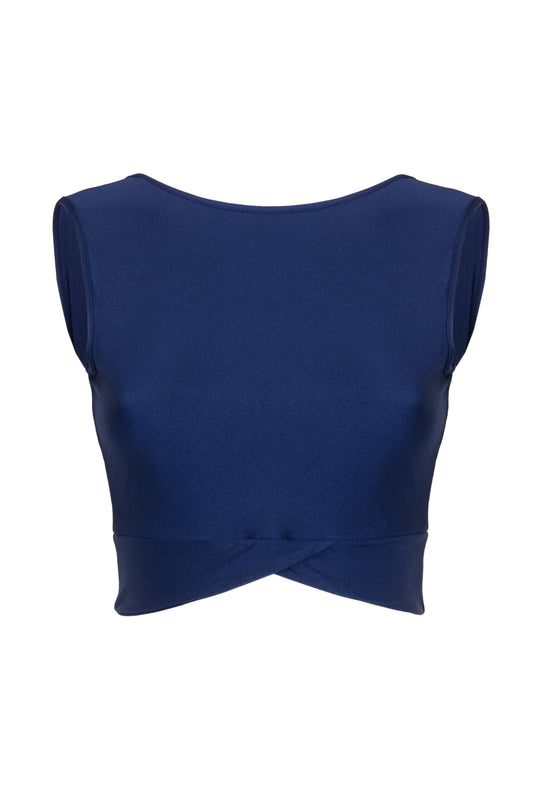 Top Rudy Blu Scuro Glossy - MAHR