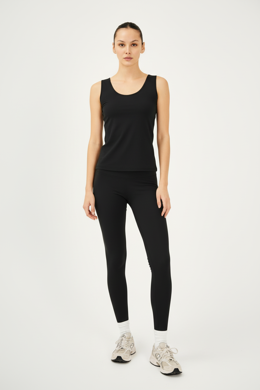 Canotta Compressive Sartoriale col. Nero