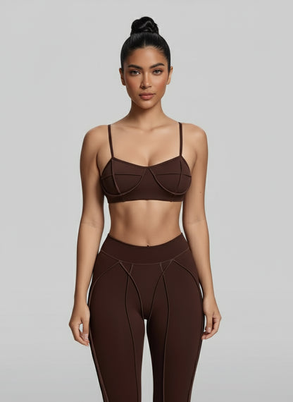 Sculpt Bra Cioccolato