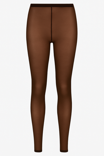 Legging Tulle Espresso - MAHR