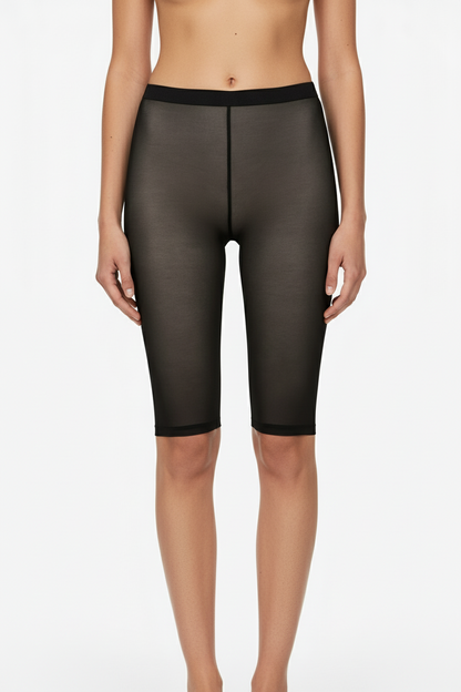 Biker sartoriale in Tulle col. Nero