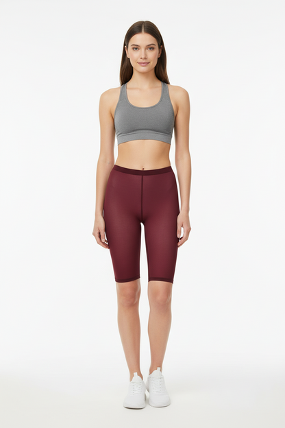 Biker sartoriale in Tulle col. Vigneto