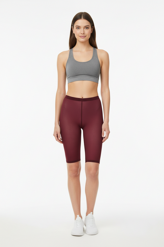 Biker sartoriale in Tulle col. Vigneto