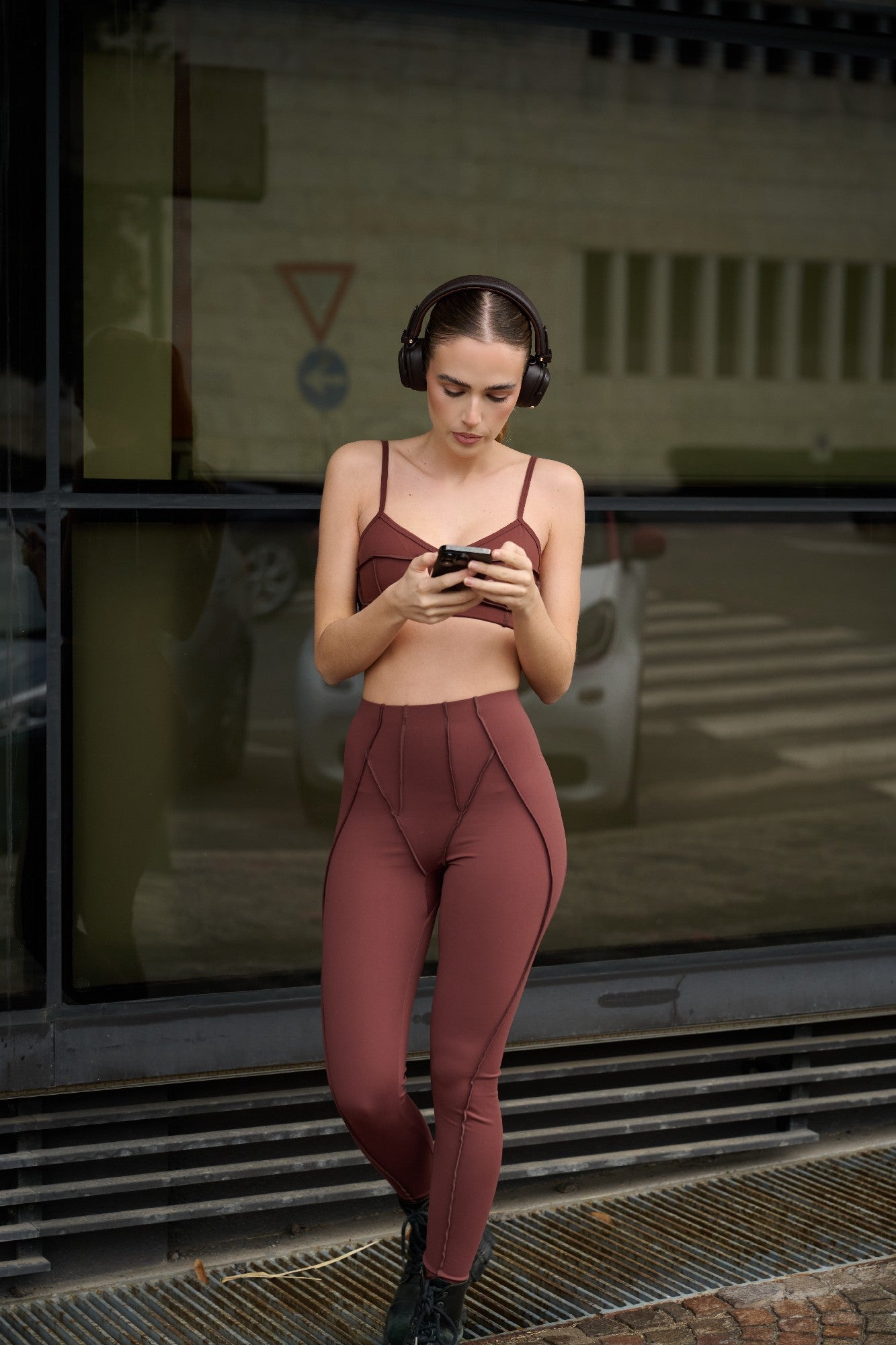 Sculpt Legging Cioccolato