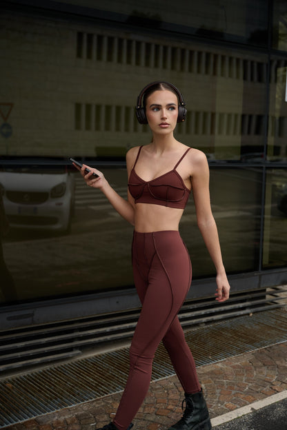 Sculpt Legging Cioccolato