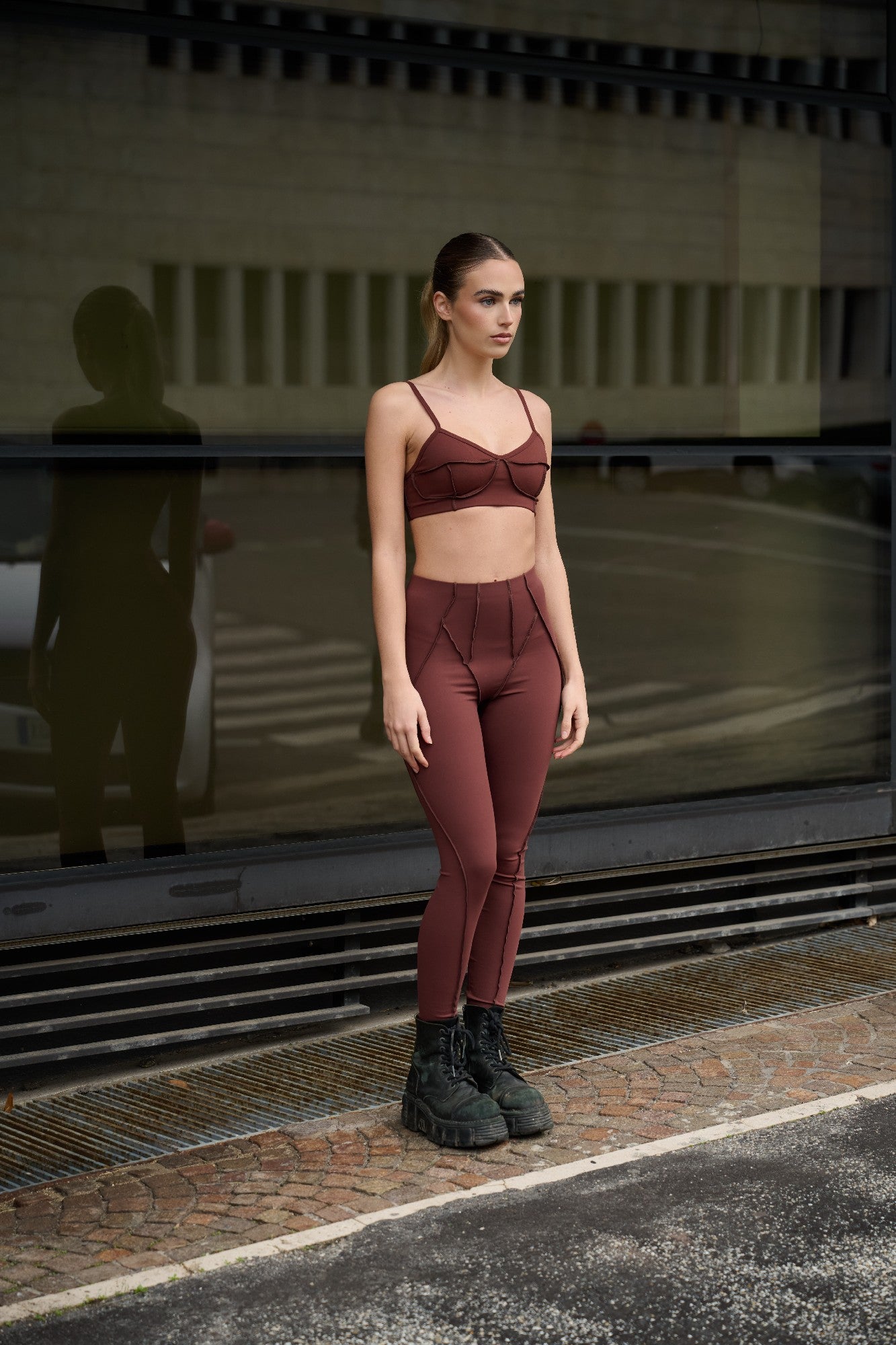 Sculpt Legging Cioccolato