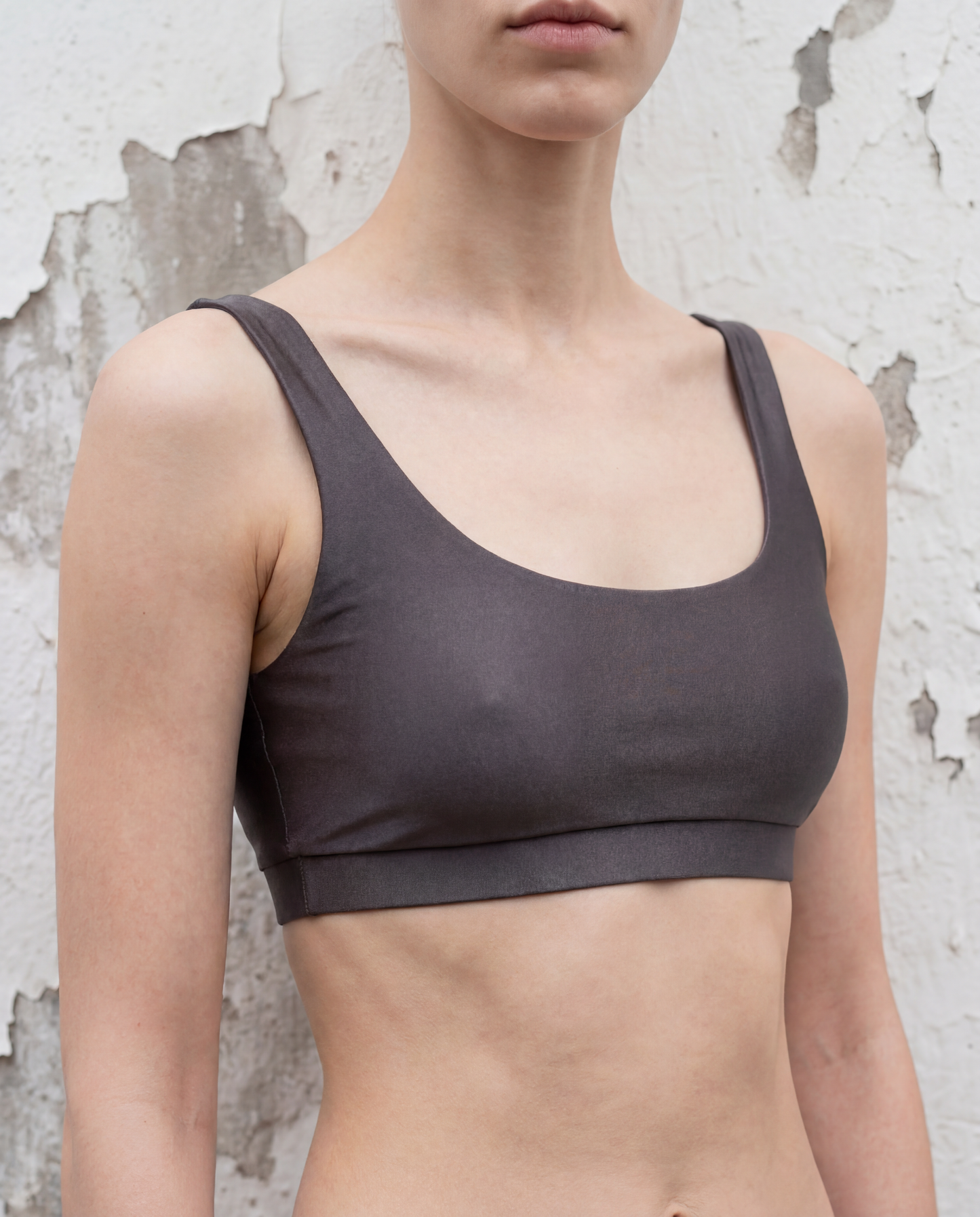 Clara Glossy tailored top