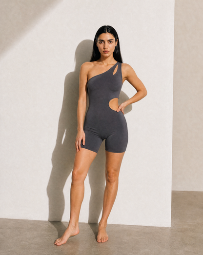 Tailored short ring jumpsuit