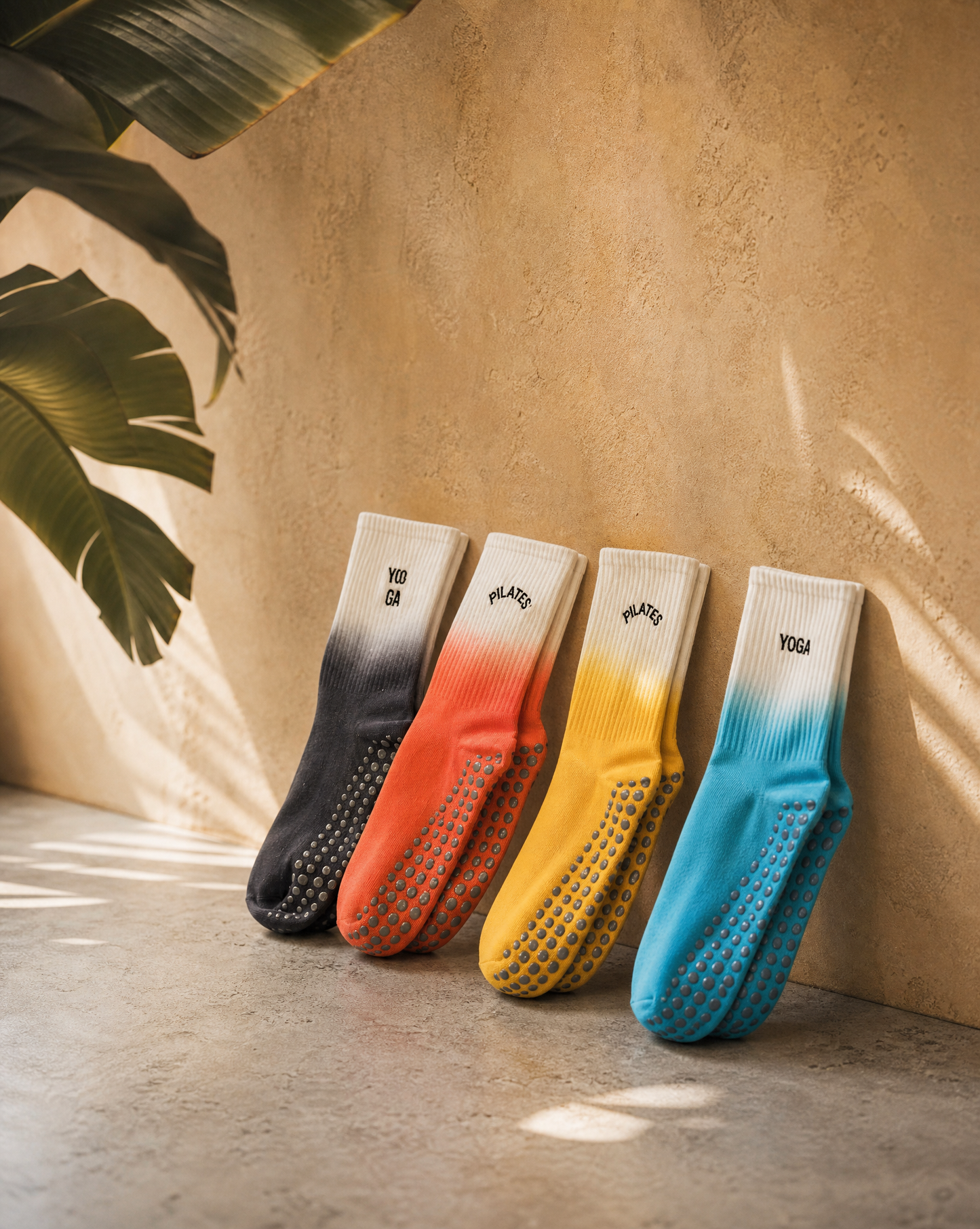 Long Non-Slip Yoga &amp; Pilates Socks