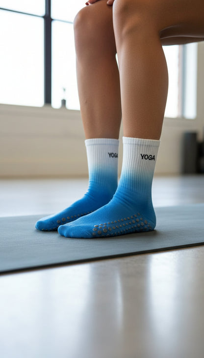 Calzini Lunghi Antiscivolo Yoga & Pilates - MAHR