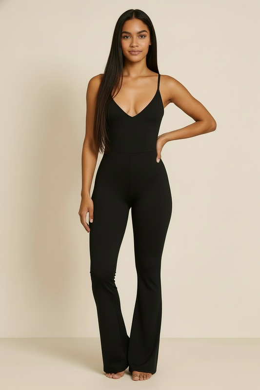 Tuta Alessandra sartoriale col. Nero Matt