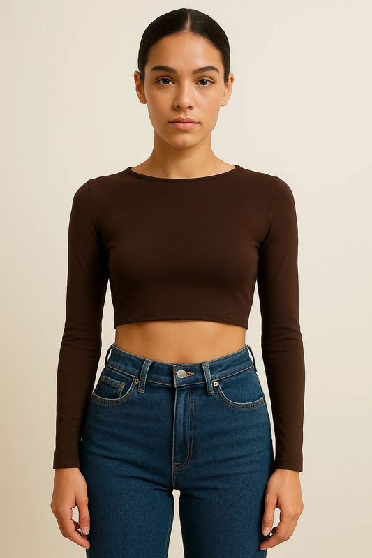 Top Raffaella Espresso Matt - MAHR