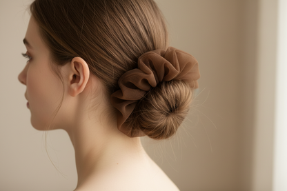 Scrunchie sartoriale in Tulle